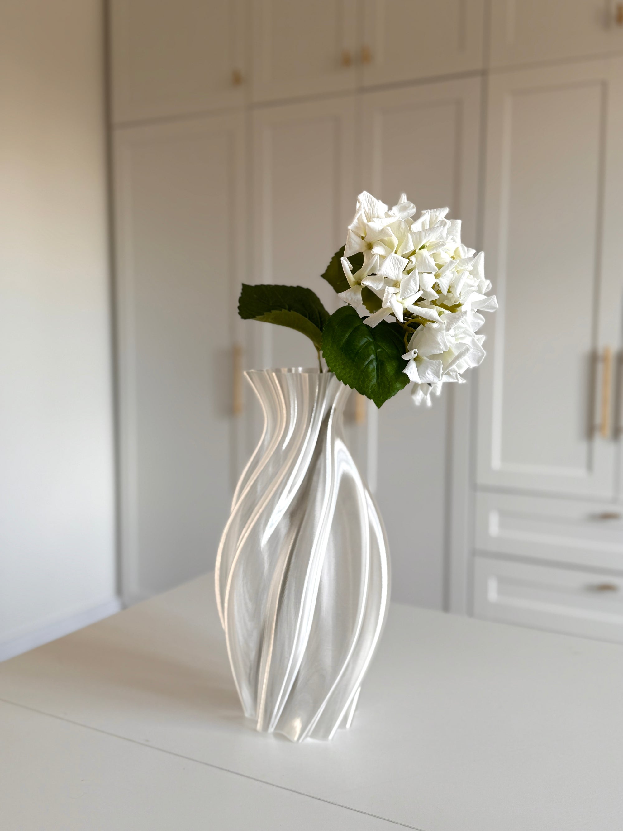 Hortensia Ruffle - Hvid