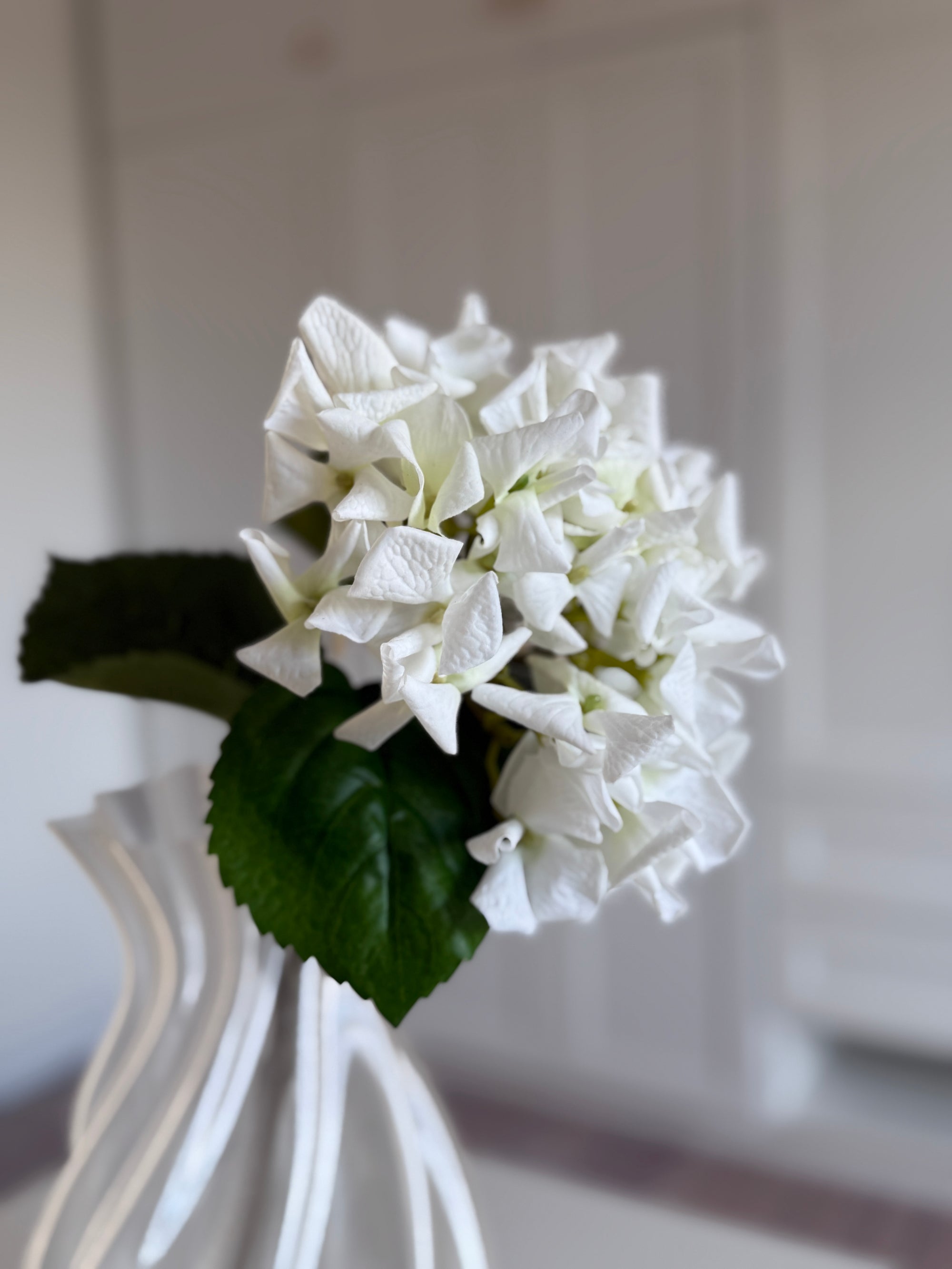 Hortensia Ruffle - Hvid