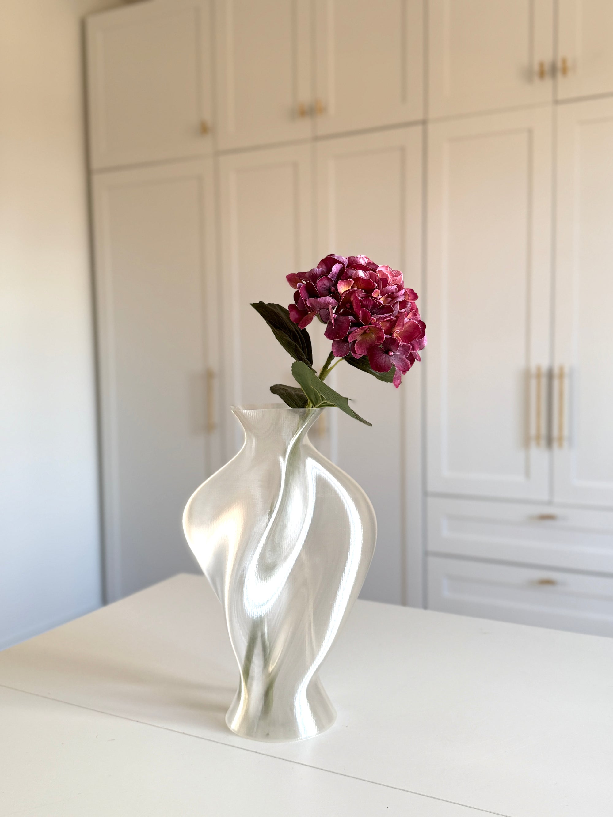 Hortensia Lille - Burgundy