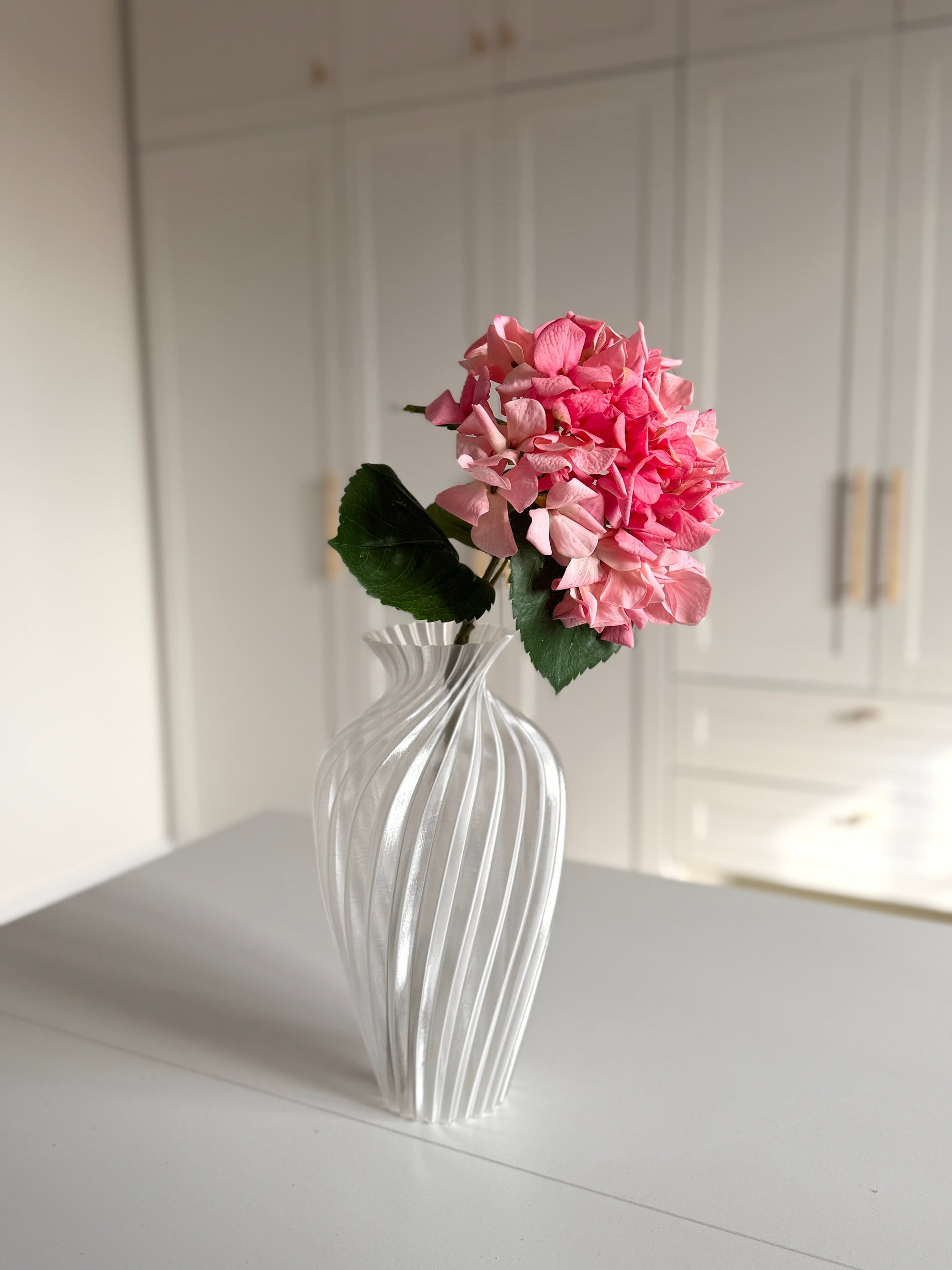 Hortensia Ruffle - Lyserød
