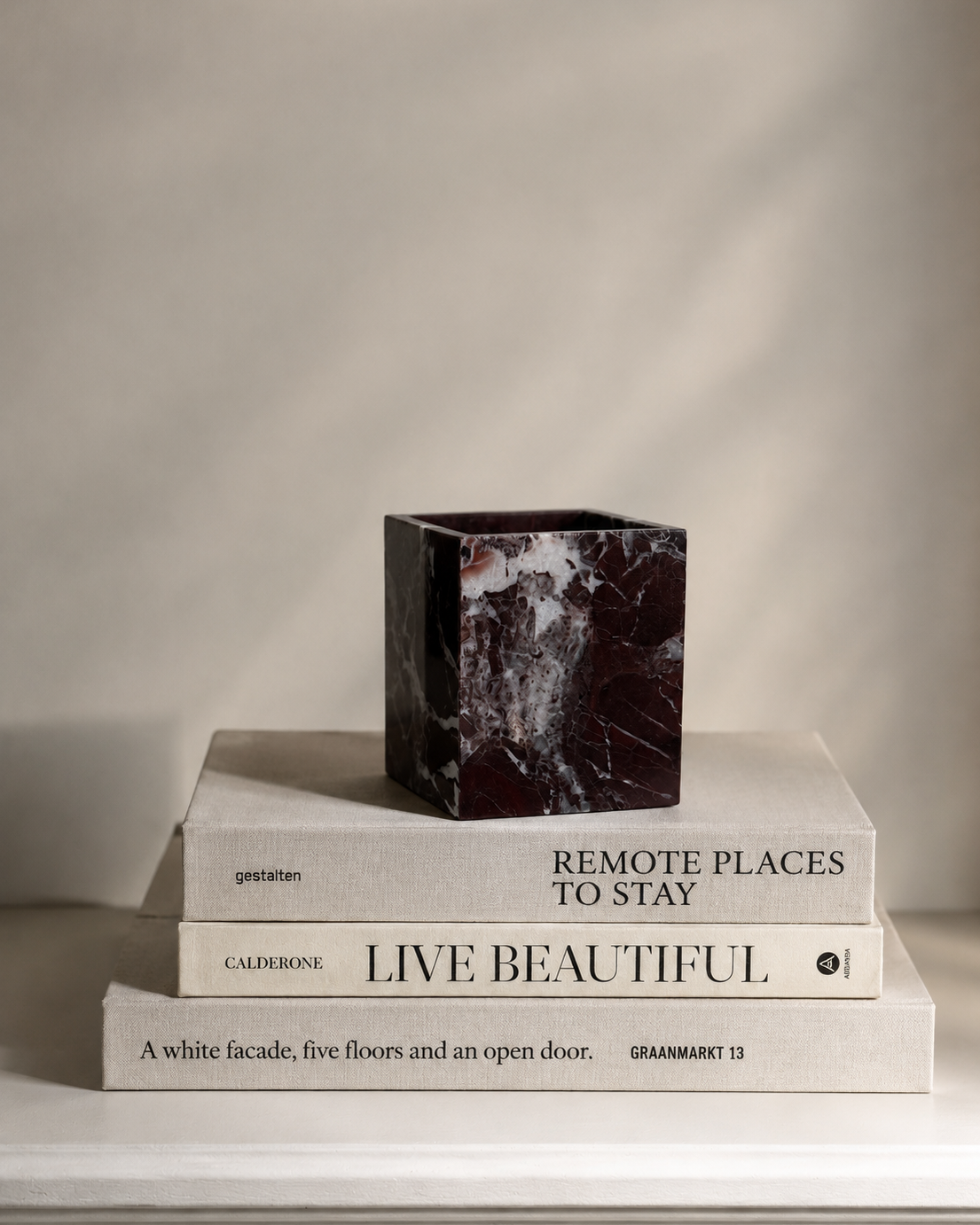 Cube Candle Holder - Rosa Levanto