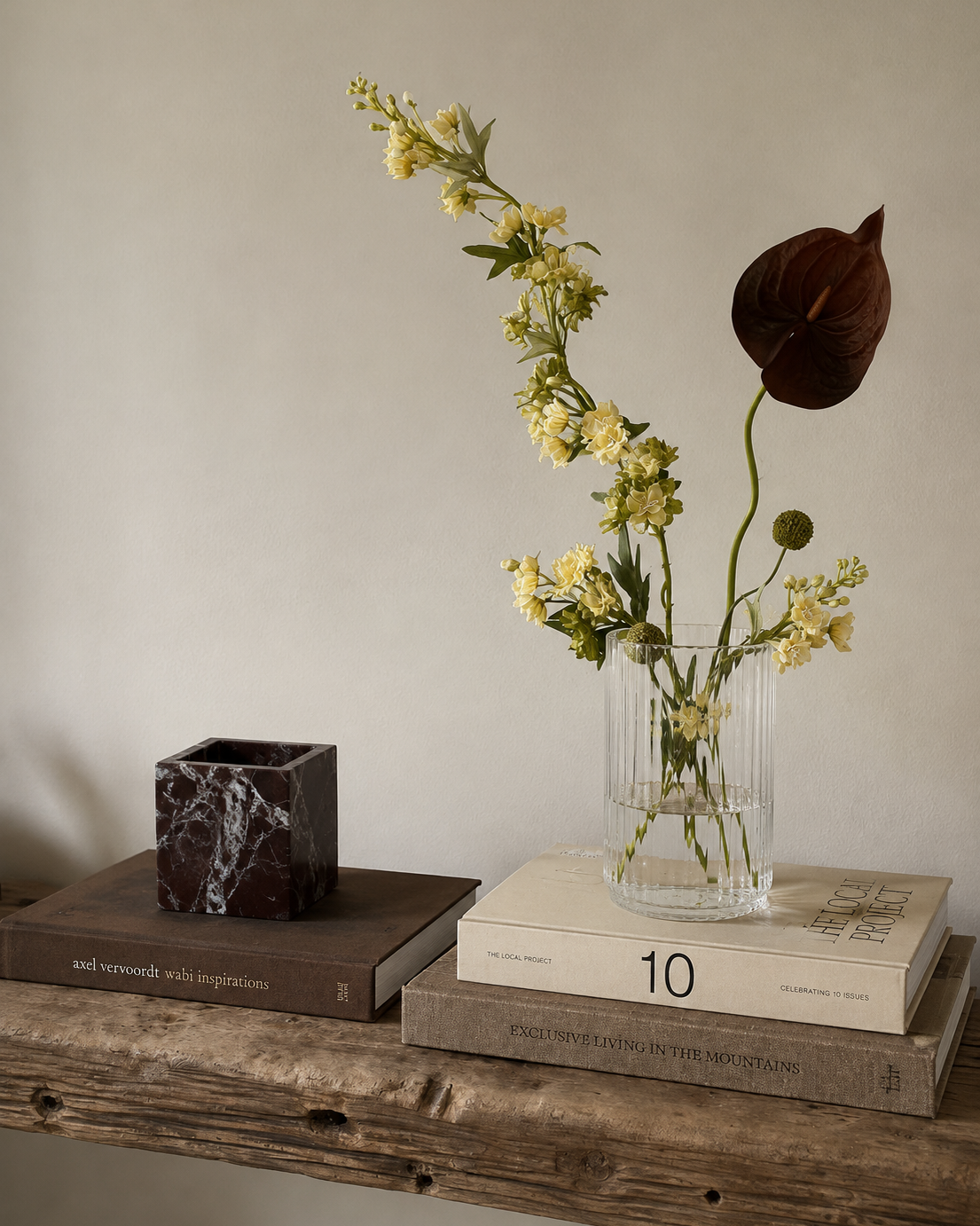 Cube Candle Holder - Rosa Levanto