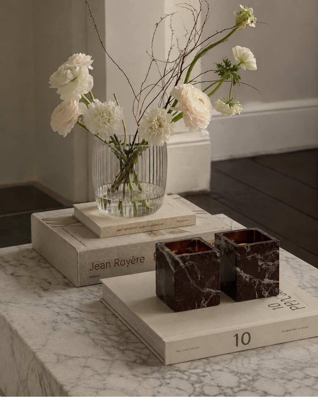 Cube Candle Holder - Rosa Levanto