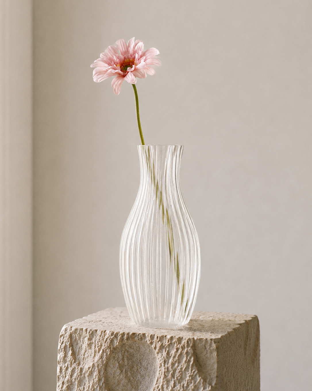 Gerbera - Lyserød