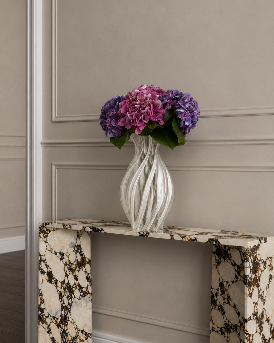 Hortensia Buket Stor - Lilla