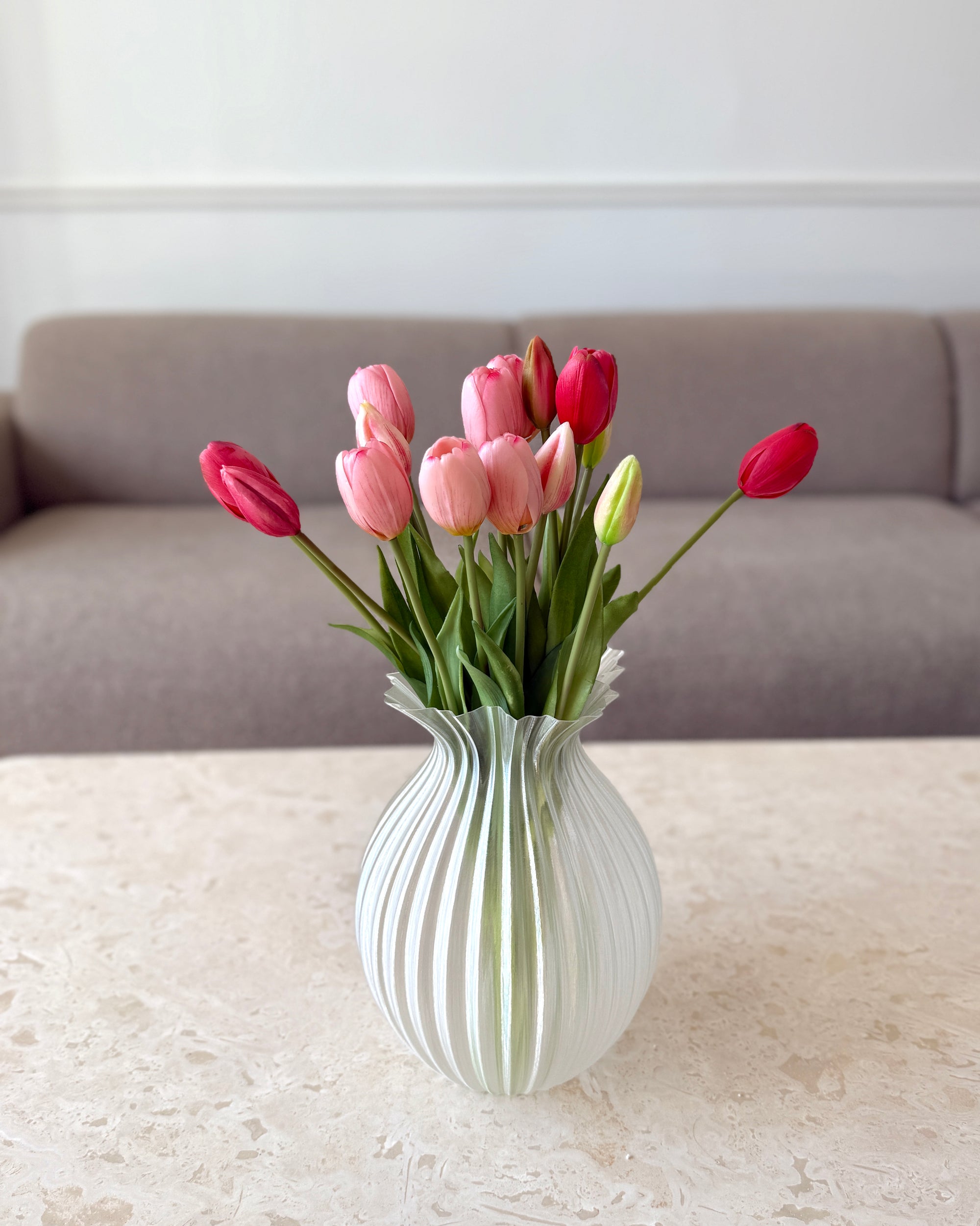 Mixed Pink Tulipan Buket