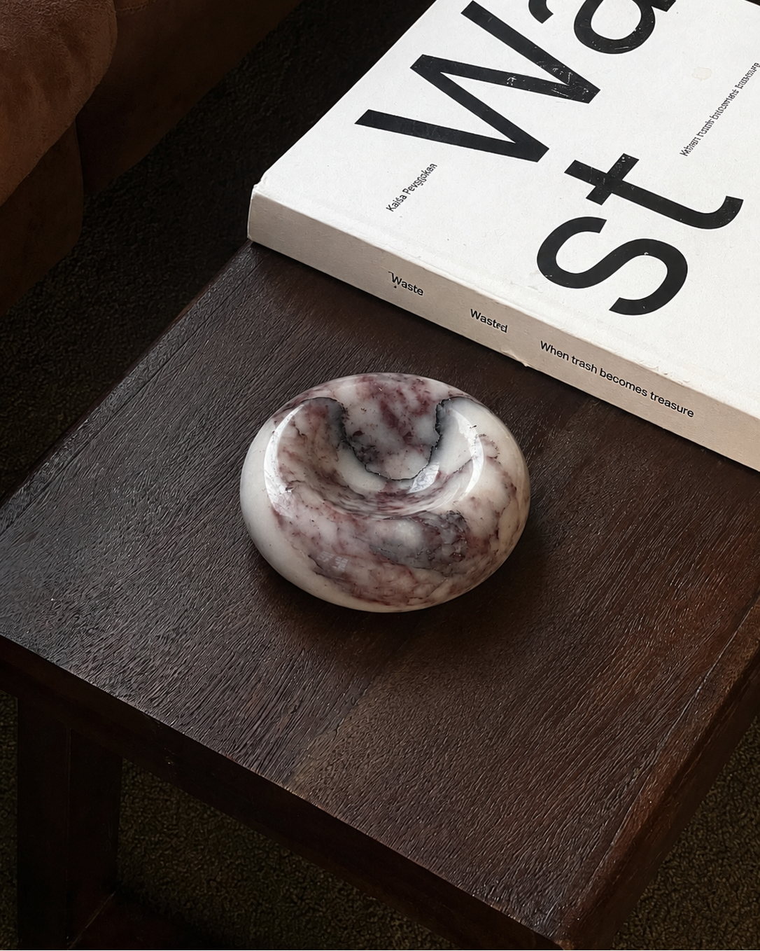 Pebble Bowl - Calacatta Viola