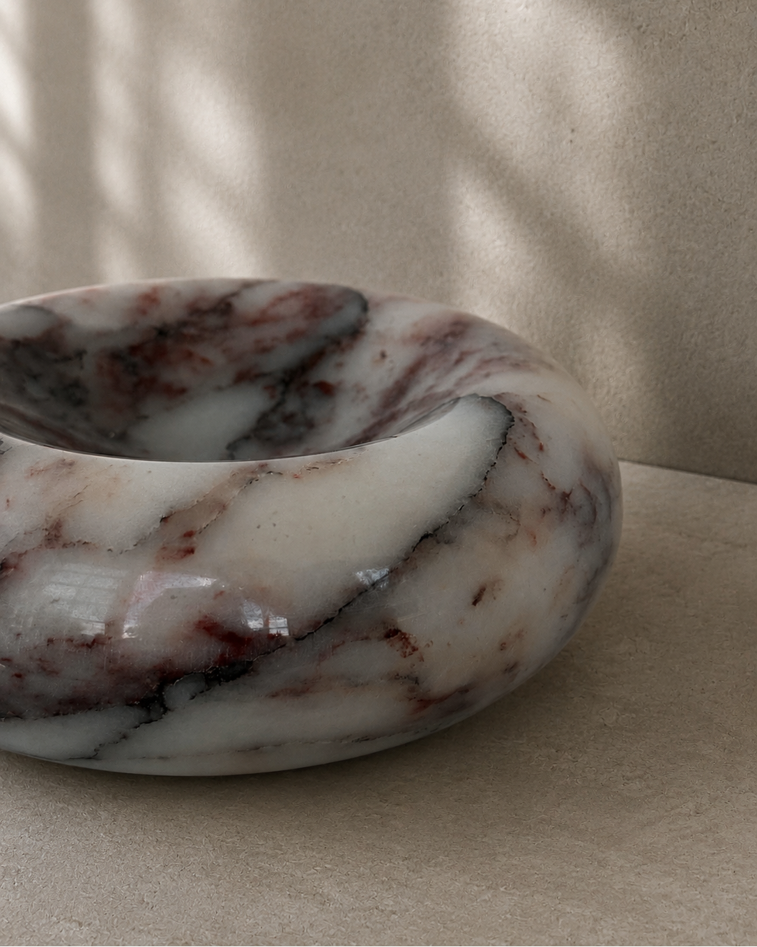 Pebble Bowl - Calacatta Viola