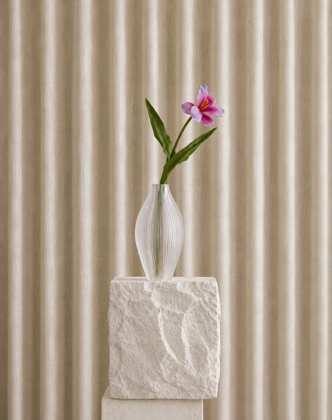 Tulipan Åben - Pink