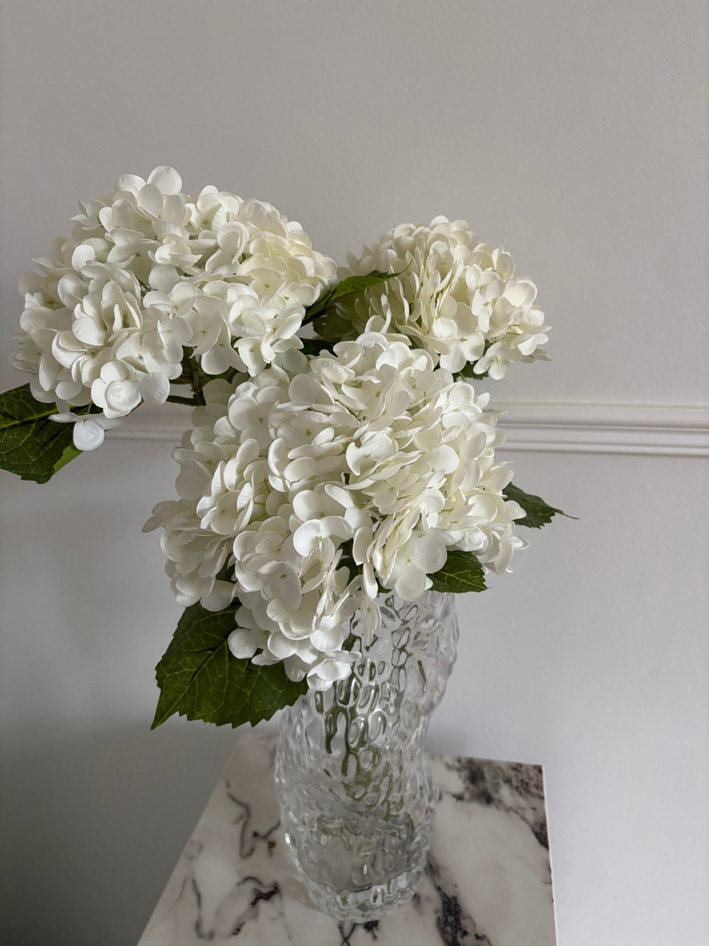 Hvid Hortensia Buket